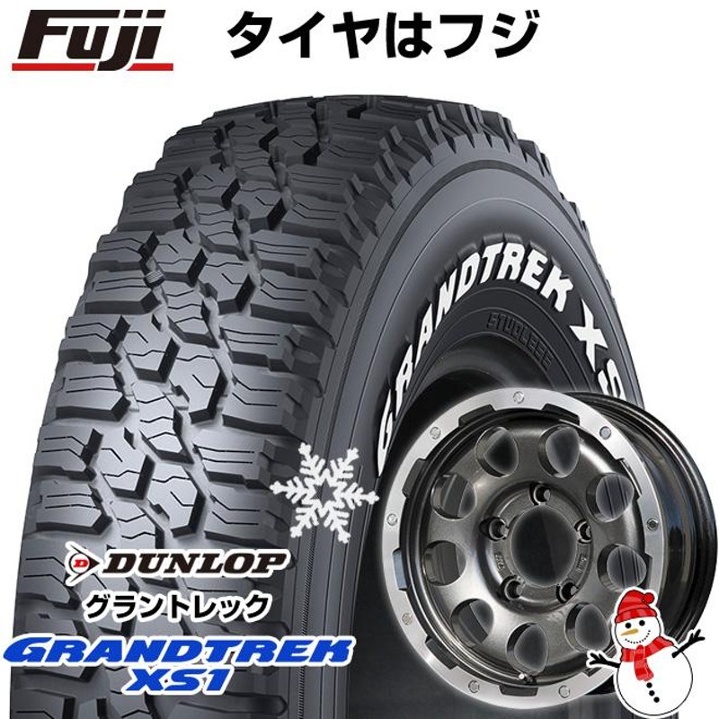 新品】ジムニー スタッドレスタイヤ ホイール4本セット 185/85R16 ダンロップ グラントレック XS1 RWL ホワイトレター レアマイスター  LMG CS-9 16インチ | LINEブランドカタログ