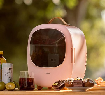 車載冰箱 小冰箱車載迷你家用宿舍化妝品小型汽車用冷熱箱mini冰柜學生 全館免運