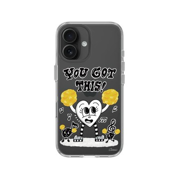 iPhone 16 Clear Case（相機按鈕） 透明 - Chocomoo - DREAM PROJECT: YOU GOT THIS