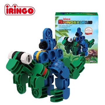 【韓國iRingo】百變創意3D積木-侏儸紀公園(棘龍)