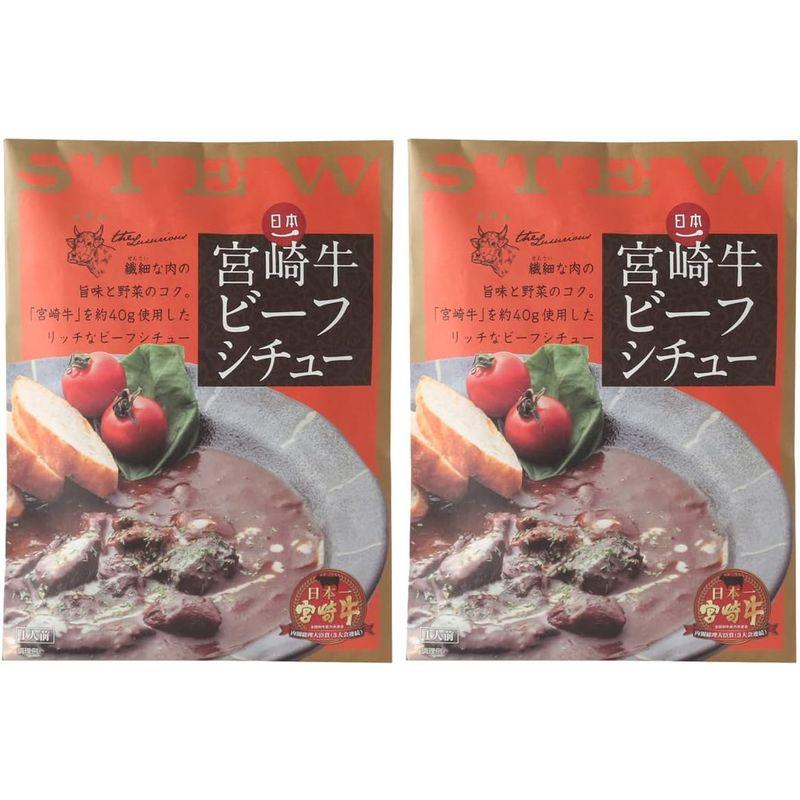 ばあちゃん本舗 宮崎牛ビーフシチュー 200g×2袋