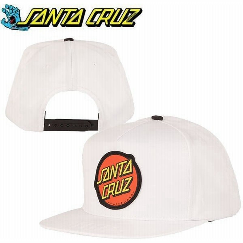 サンタクルーズ キャップ Classic Snapback ホワイト Santa Cruz キャップ スケボー スケートファッション 通販 Lineポイント最大0 5 Get Lineショッピング