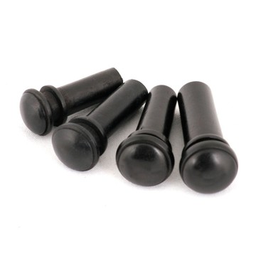 小叮噹的店 印度SPK 1/4 小提琴尾鈕 尾柱 黑檀木 素面 DE5E1O4
