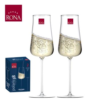 捷克RONA進口水晶玻璃香檳杯高腳杯酒店家用氣泡酒杯輕薄酒杯輕奢