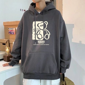 臺灣出貨 連帽衛衣長袖套頭款 潮流印花 情侶衕款 M-8XL尺寸可選 秋冬日常帽T 百搭日常上衣 換季穿搭推薦連帽上衣