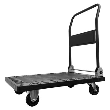 貨物手推車 300KG靜音塑鋼手推車4"輪 HS851A