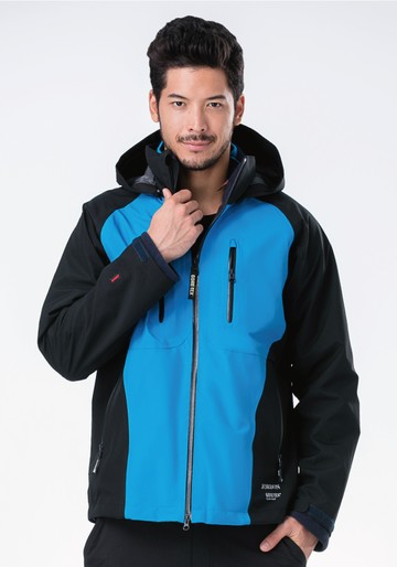 【JORDON 橋登】三層布系列 超挺 GORE-TEX+POLARTEC男款二合一外套(1115)