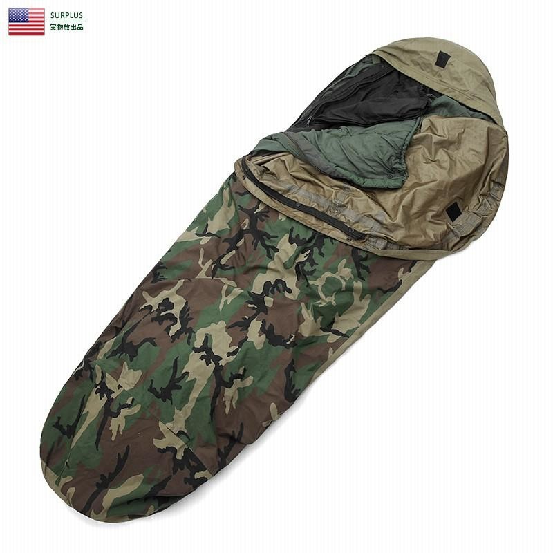 米軍現行品 モジュラースリーピングバッグ5点セット