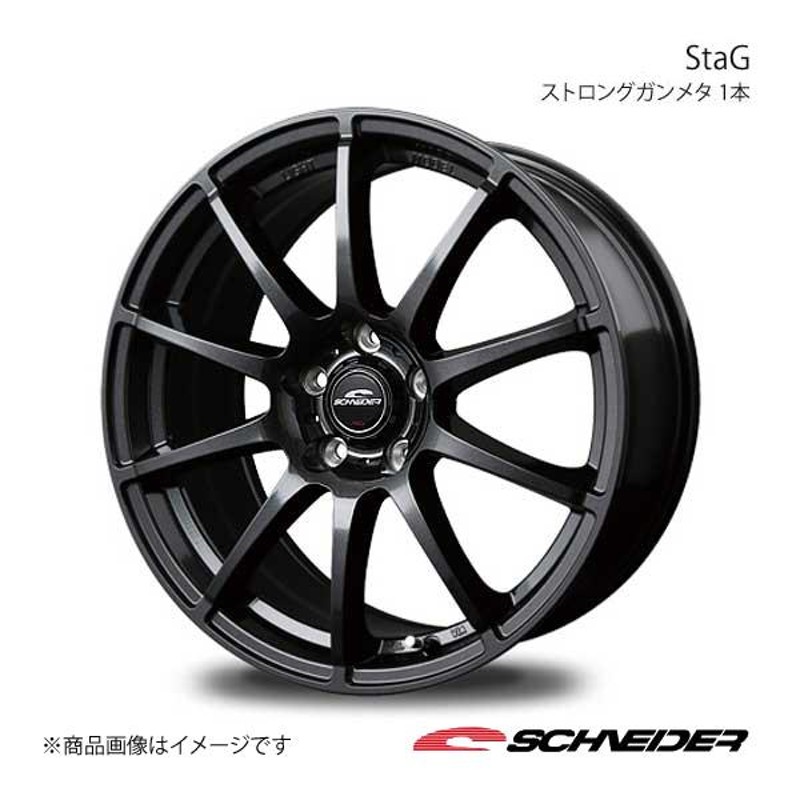 SCHNEIDER/StaG レガシィツーリングワゴン BP5/BPL 2.0GT 3.0R 純正18インチ ホイール1本【17×7.0J 5-100  INSET48 ストロングガンメタ】 | LINEブランドカタログ