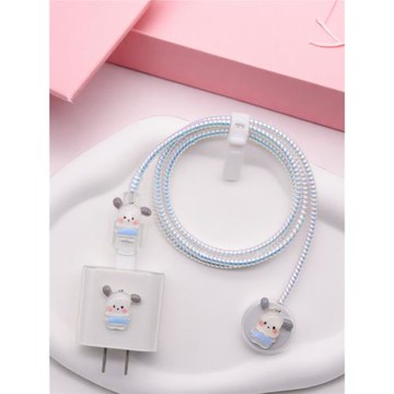 適用蘋果手表Watch10充電線保護套S7磁吸充電器S9快充20W軟殼套U2