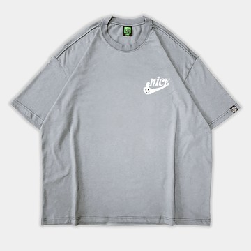 耐斯寬版短T-可可棕/灰藍/霧灰藍/軍綠/黑色/白色