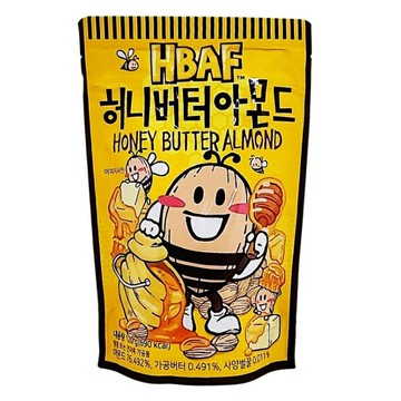 HBAF 杏仁果120g(蜂蜜奶油味) [大買家]