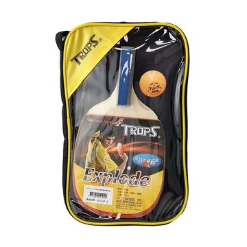 成功SUCCESS 44101-1正手柄五夾反膠桌拍(學校級)