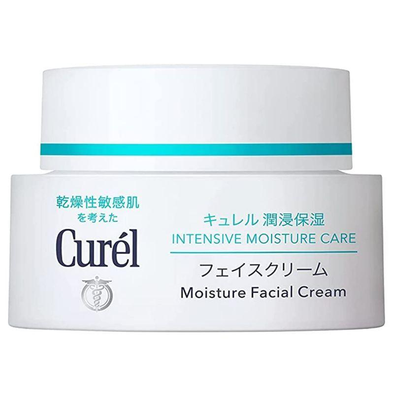 Curel キュレル フェイスクリーム 40g 3個