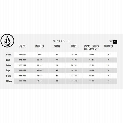 22 VOLCOM ボルコム ウエットスーツ ウェットスーツ 長袖