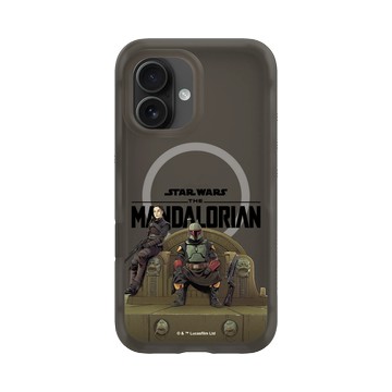 iPhone 16 AirX 本質黑 - Star Wars - The Mandalorian - 芬尼克 & 波巴·費特