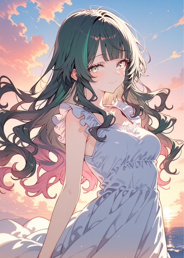 Nekonoko 2026 Summer Collection Hiyori 貼紙 - 茜色天空的約定