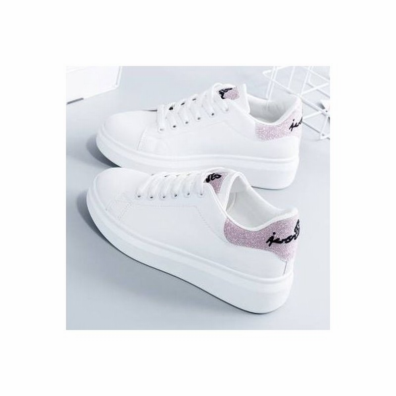 即納 スニーカー 厚底スニーカー レディース 軽い おしゃれ 白 厚底 春 新作 ローカット シューズ 無地 美脚 歩きやすい キャンバススニーカー ダッドシューズ 通販 Lineポイント最大0 5 Get Lineショッピング