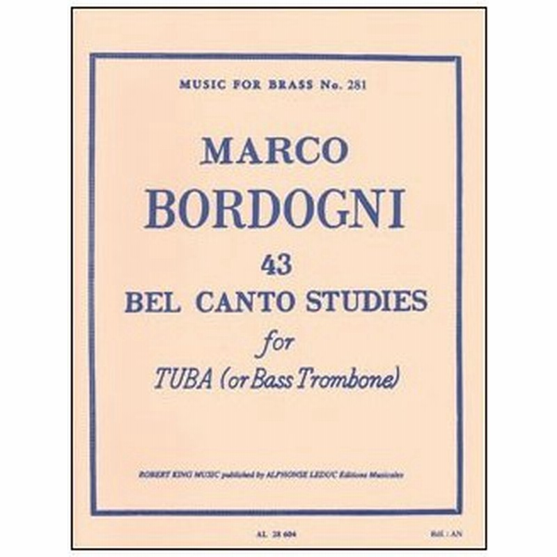 楽譜 マルコ ボルドーニ 43のベルカント練習曲 534 チューバまたはバストロンボーン 輸入楽譜 T 通販 Lineポイント最大0 5 Get Lineショッピング