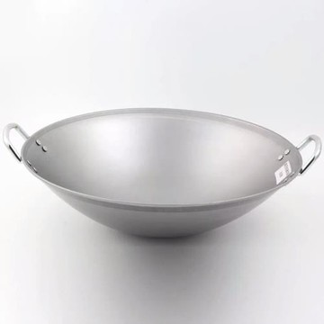 電磁爐鐵鍋凹面電磁爐炒鍋凹面灶通用鐵鍋加厚鑄鐵鍋飯店廚具酒店