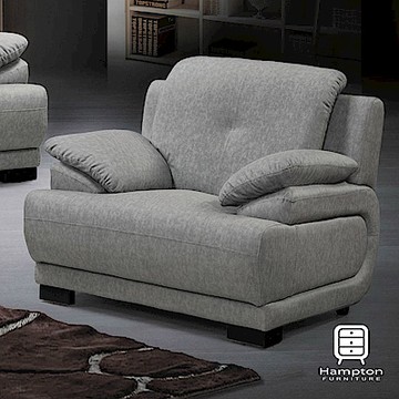 【Hampton 漢汀堡】安奇羅系列貓抓皮單人沙發