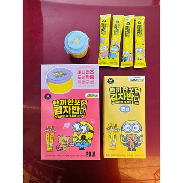 韓國Manjun🇰🇷JK 田柾國 BTS 直播同款 小小兵海苔酥 10g韓國 小小兵 紫菜酥 兒童拌飯海苔 紫菜 單包裝