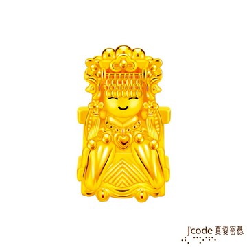 【J'code真愛密碼金飾】白沙屯 媽祖硬金擺件