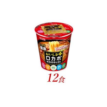 ふるさと納税 明星食品　ロカボNOODLESおいしさプラス　こってり醤油　12食 埼玉県嵐山町