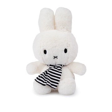 荷蘭 BON TON TOYS｜Miffy米菲兔填充玩偶-圍巾兔 23cm