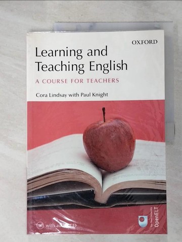 【書寶二手書T4／大學教育_SB4】Learning And Teaching English: A Course for Teachers_Lindsay, Cora