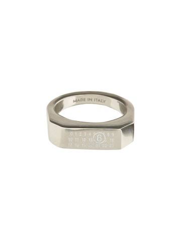 mm6 maison margiela logo ring