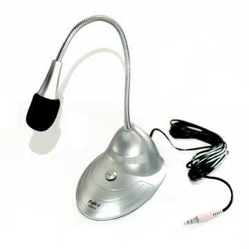 fujiei 360度全方位小巨蛋麥克風 抗噪音 高質感高感度專業級附開關麥克風