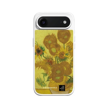 iPhone Air SolidX 白 - Van Gogh Museum - 向日葵