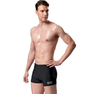 聖手牌 泳裝 合身樸實素面四角男泳褲