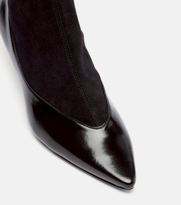 Jacquemus Tourni leather and suede ankle boots