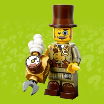 ||高雄 宅媽|樂高 積木|| LEGO“71048-12 蒸汽發明家 “（已拆，夾鏈袋裝）