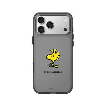 iPhone 17 Pro Max Clear (相機按鈕) 酷墨灰 - 史努比 Snoopy - 經典-Woodstock胡士托