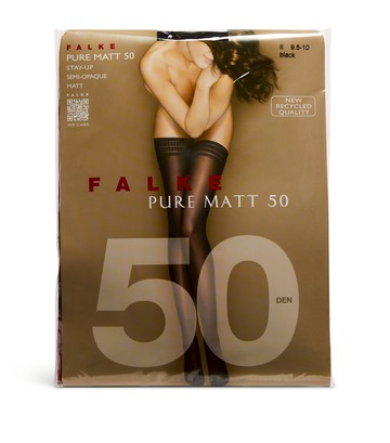 Falke Pure Matt 50 Hold-Up Stockings