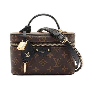LOUIS VUITTON LV 路易威登 Vanity Chain Pouch 兩用包 棕色 原花帆布 【二手名牌BRAND OFF】