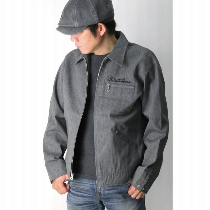 Schott グレー TCワークジャケット Mサイズ 楽天市場】Schott ショット TC ワークジャケット ライトアウター