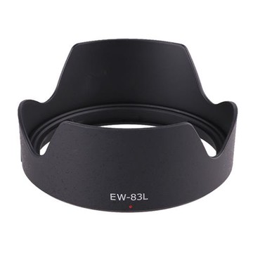 EW-83L 適用佳能5D3 6D 24-70mm F4L鏡頭EW-83L卡口遮光罩