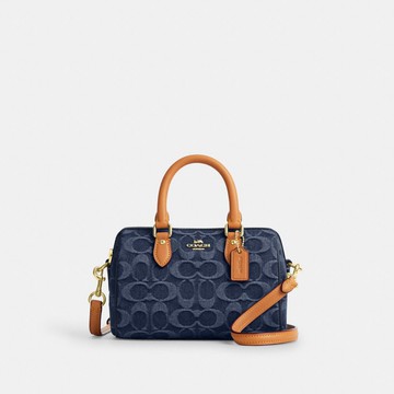 ROWAN 經典 SIGNATURE 丹寧布迷你 斜背手袋