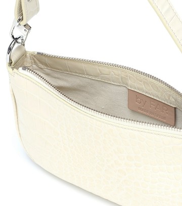 By Far Rachel croc-effect leather shoulder bag