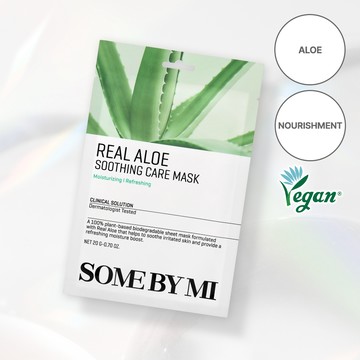 SOME BY MI Real Aloe Soothing Care Mask Sheet 1P