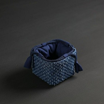 老粗布收納布袋紫砂壺蓋碗文玩擺件存放茶具茶杯小號布包旅行便攜