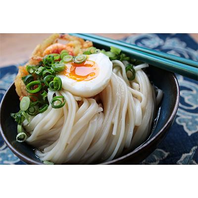 ふるさと納税 里庄町 手延べ細うどん　風すず音　8束