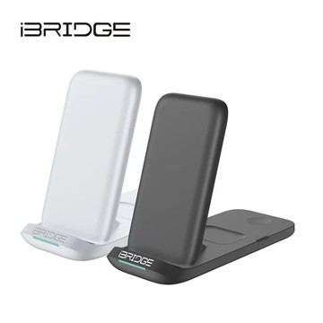 【iBRIDGE】折疊三合一無線充電器｜一般版/旗艦版 (IBW011)