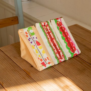 三角三明治造型 收納包 ver.2