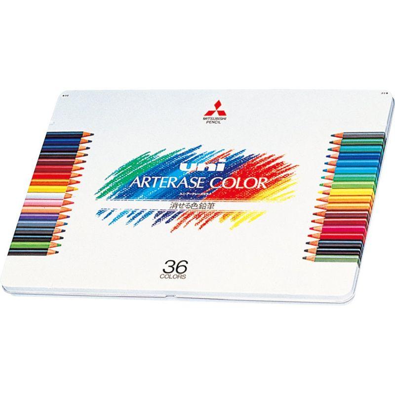 文房具・オフィス用品 三菱鉛筆 消せる色鉛筆 ユニアーテレーズカラー 36色 UAC36C