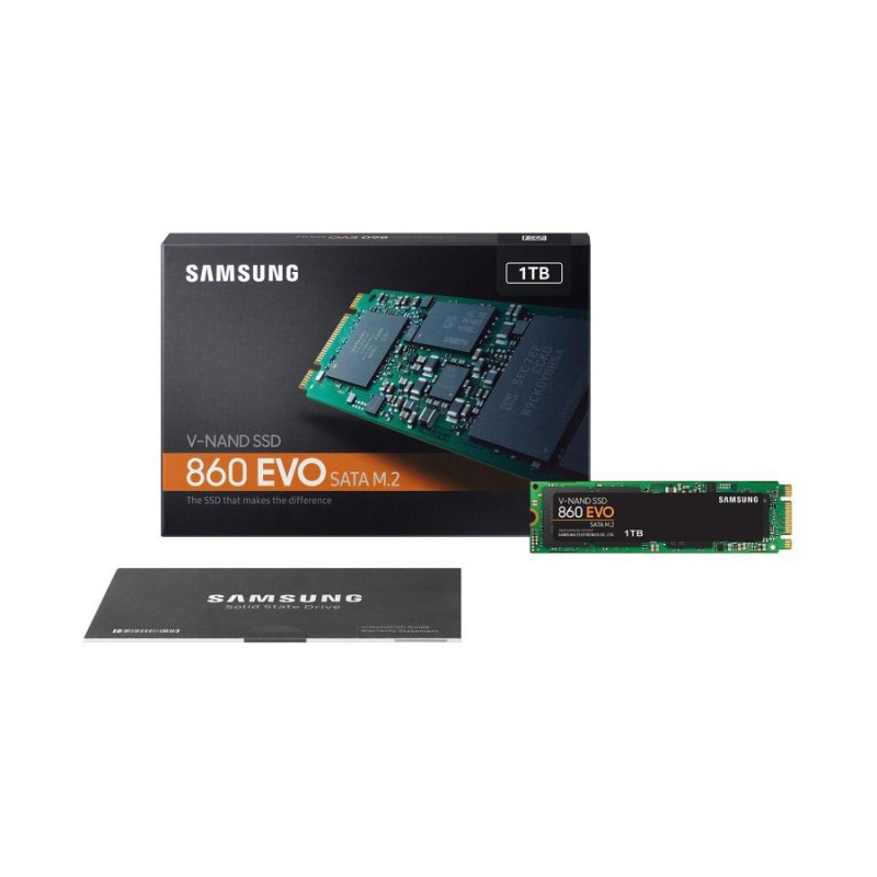 Samsung SSD 860 EVO 1TB M.2 SATA Internal SSD (MZ-N6E1T0BW)[並行 ...